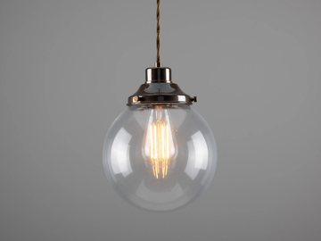 VIRGINIA CLEAR GLOBE - Pendant lamp by mullan lighting