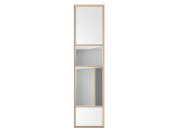 VERTIKO VERTICAL - Vertical multi-layer wood wall cabinet with shelving by Müller Small Living