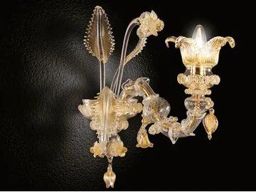 REGALE - Murano glass wall light by MULTIFORME
