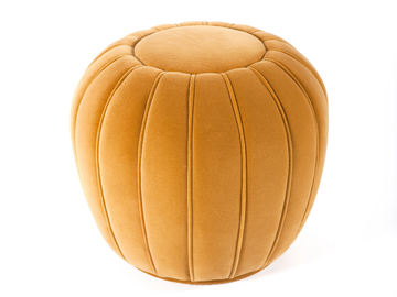 MELLOW - Upholstered velvet pouf by Munna