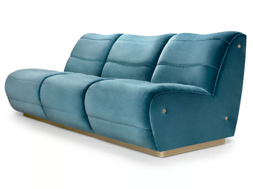 NEWMAN - 3 seater velvet sofa by Munna