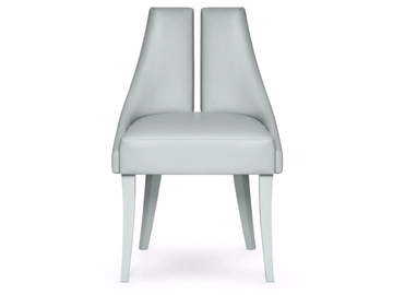POLAIRE - Upholstered leather chair by Munna