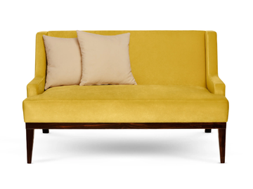 PRIVATE - 2 seater velvet sofa by Munna