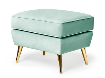 SOPHIA - Upholstered fabric footstool by Munna