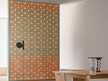 BRAC - Terracotta element for partition wall by Mutina