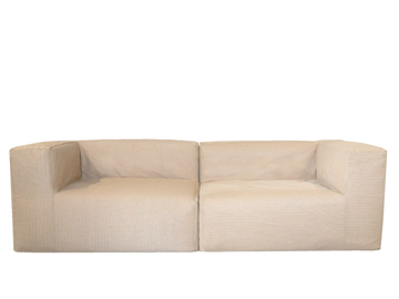 CE-B4P / CE-L4P / CE-R4P - 3/4 seater fabric garden sofa with removable cover by MX HOME