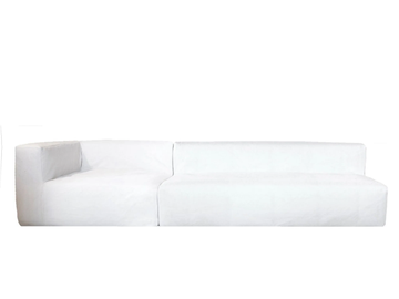 CE-B5P / CE-L5P / CE-R5P - 4/5 seater fabric garden sofa with removable cover by MX HOME