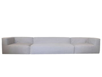CE-B6P / CE-L6P / CE-R6P - 5/6 seater fabric garden sofa with removable cover by MX HOME