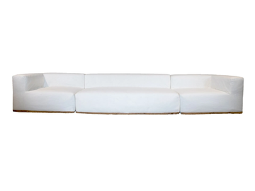 CI-J6P - 5 seater cotton sofa with removable cover by MX HOME