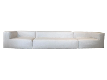 CI-L6P / CI-R6P - 5 seater linen sofa with removable cover by MX HOME