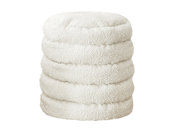HI1 - Round wool pouf by MX HOME