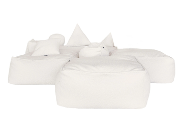 HS5 - Modular wool sofa with removable cover by MX HOME