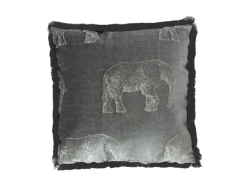 VG1 / VE1 / VT1 - Hand embroidered velvet cushion by MX HOME