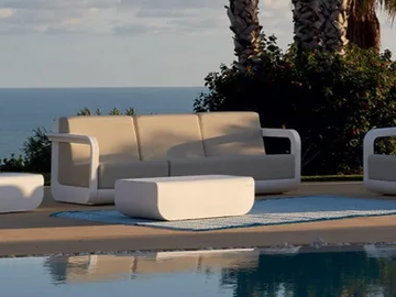 2054 - 3 seater Poleasy® sofa by MY YOUR