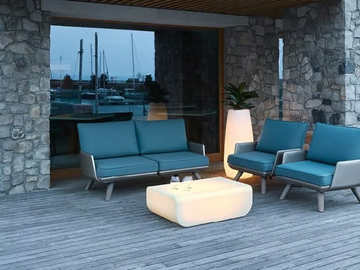 SAMURAI - 2 seater fabric garden sofa by MY YOUR