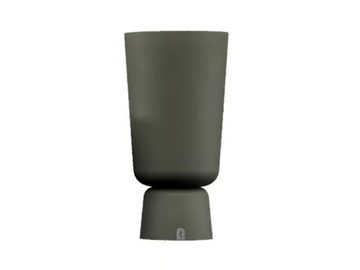 EDEN D - High round resin garden vase by Myface