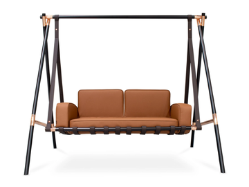 FABLE - 2 Seater fabric garden swing seat by Myface