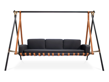 FABLE - 3 Seater fabric garden swing seat by Myface