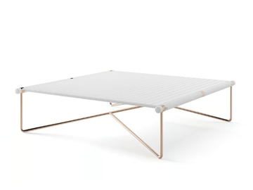 NOA - Square aluminium garden side table by Myface