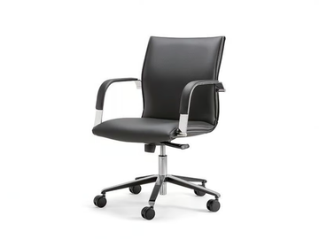 BERLIN 02 - Swivel executive chair with 5-spoke base with armrests by Nahu