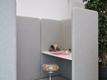 EDEN STUDIO - Fabric office booth by Nahu