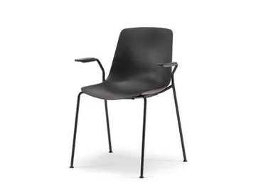 JAVA PLASTIC 02 P - Training chair with armrests by Nahu