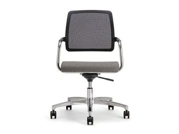 KOS AIR 03 - Swivel chair with 5-spoke base with armrests by Nahu