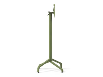 BASE FRASCA HIGH FOLDING - Folding powder coated aluminium table base with 4-spoke base by Nardi