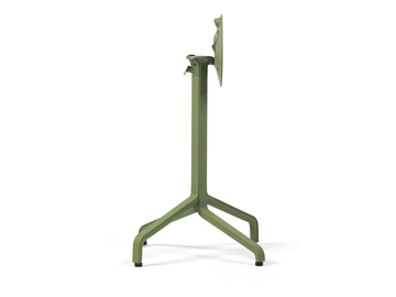 BASE FRASCA MINI FOLDING - Folding aluminium table base by Nardi
