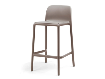 FARO MINI - Stackable stool with footrest by Nardi