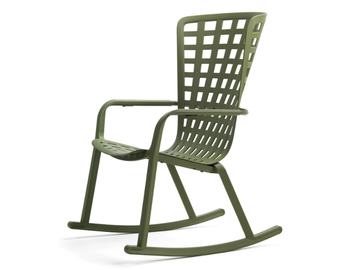 FOLIO ROCKING - Rocking polypropylene garden chair by Nardi