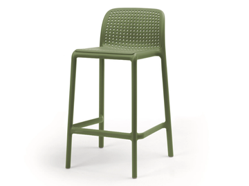 LIDO MINI - Stackable fiberglass polypropylene stool by Nardi