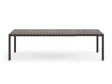 TEVERE 210 - Extending polypropylene table with aluminium base by Nardi