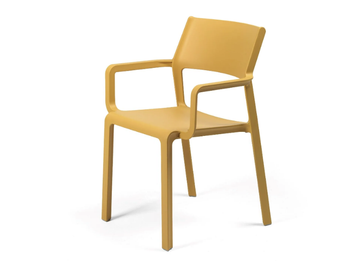 TRILL ARMCHAIR - Resin chair with armrests by Nardi