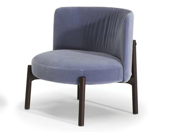 AMALIA - Fabric easy chair by Natuzzi Italia