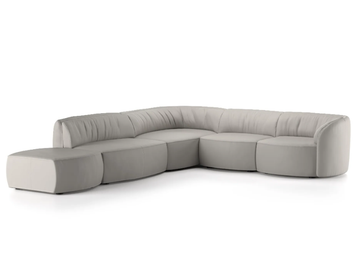 DEEP - Modular sofa by Natuzzi Italia