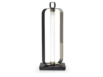 HALO - Metal table lamp by Natuzzi Italia