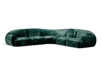 MEMORIA - Fabric sofa by Natuzzi Italia