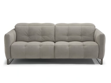 PHILO - Recliner tufted fabric sofa by Natuzzi Italia