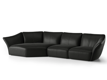 TIMELESS - Modular leather sofa by Natuzzi Italia