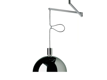 AS41Z - Swivel chrome plated pendant lamp by Nemo