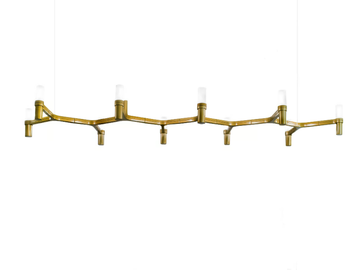 CROWN PLANA LINEA - Die cast aluminium pendant lamp by Nemo