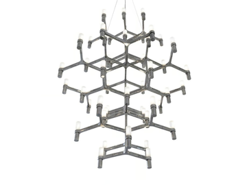 CROWN SUMMA - Die cast aluminium chandelier by Nemo