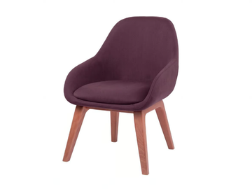 ALISHA PO02 - Fabric chair with armrests by New Life