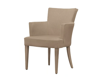 EVELYNE SQUARE PO01 - Fabric chair with armrests by New Life