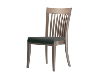 MARTA SE03 - Stackable beech chair with integrated cushion by New Life