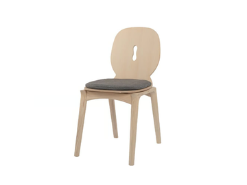 OTTAVIA SE03 - Ash chair with integrated cushion by New Life
