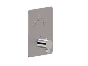 B-EASY 70445E - Recessed thermostatic shower mixer by Newform