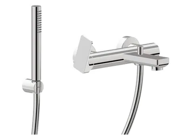 B-EASY 72640C - External bathtub set with hand shower by Newform