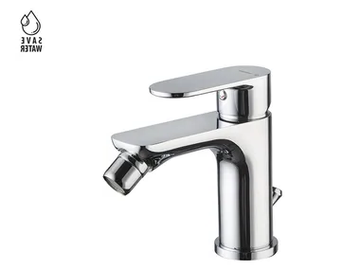 EXTRO - Countertop single handle bidet mixer with swivel spout by Newform